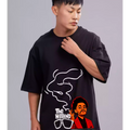 WEEKND NW - Pagalfit Unisex Oversize Black T-shirt